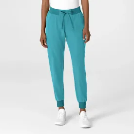 Wink Women's Jogger Utility Scrub Pant - Teal