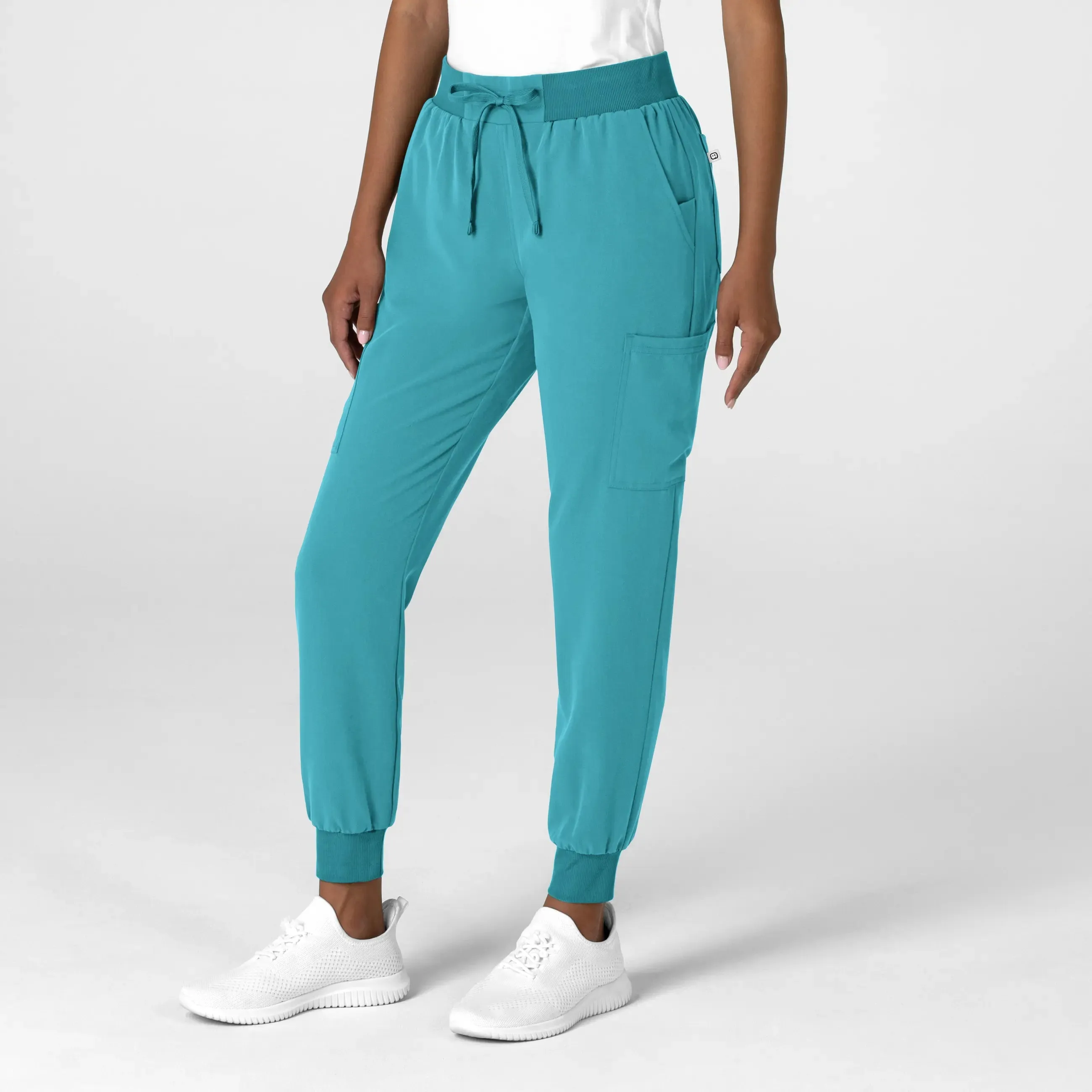 Wink Women's Jogger Utility Scrub Pant - Teal