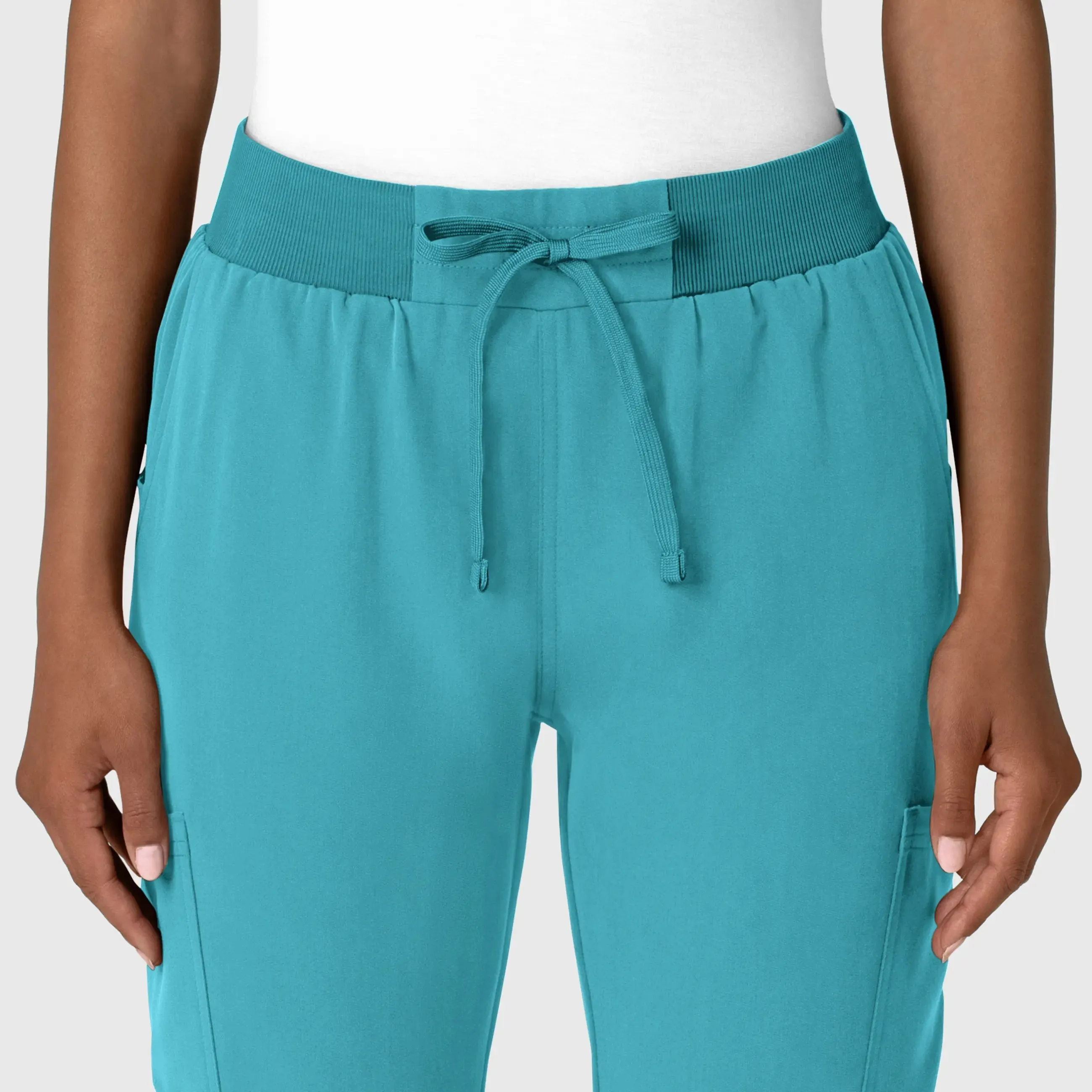 Wink Women's Jogger Utility Scrub Pant - Teal