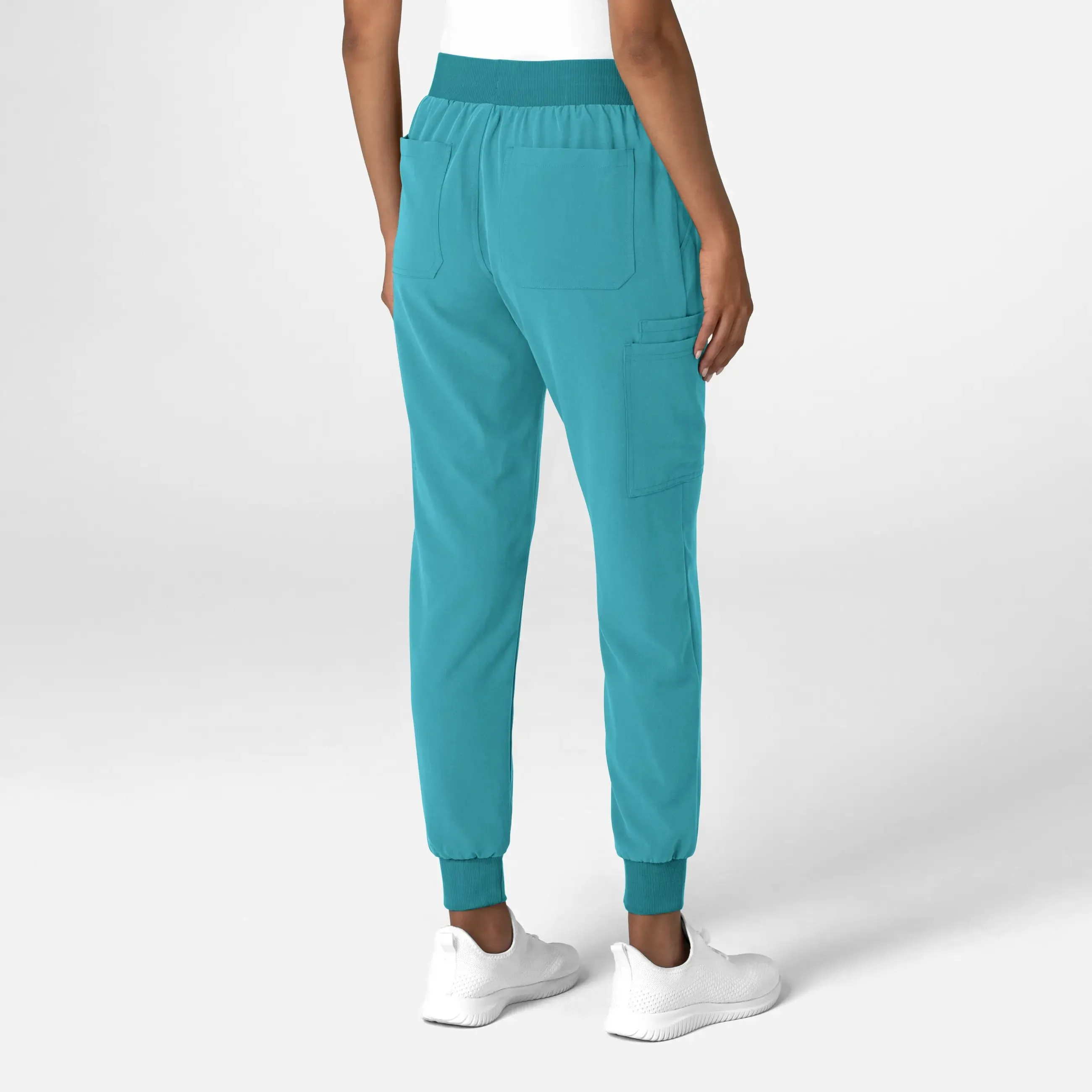 Wink Women's Jogger Utility Scrub Pant - Teal