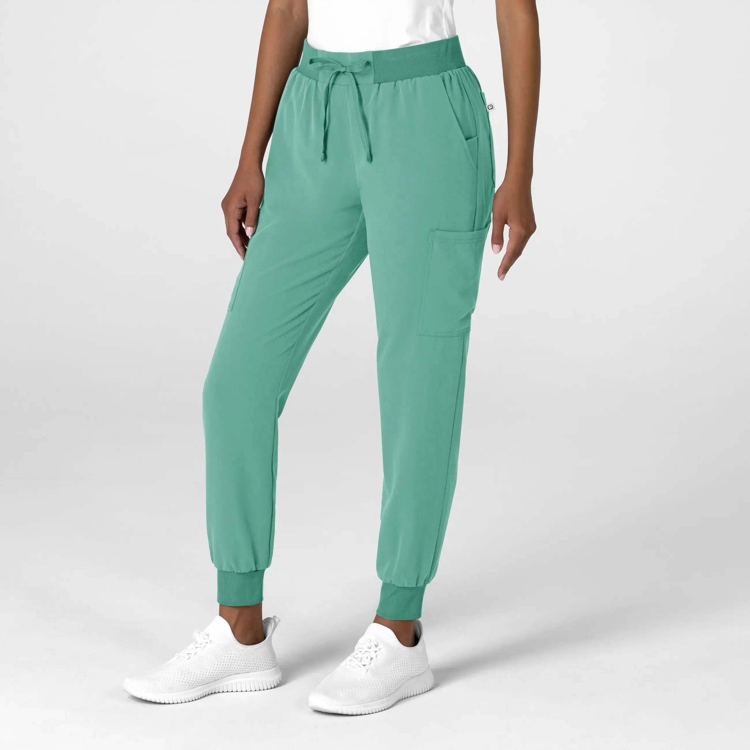 Wink Women's Jogger Utility Scrub Pant - Turquoise