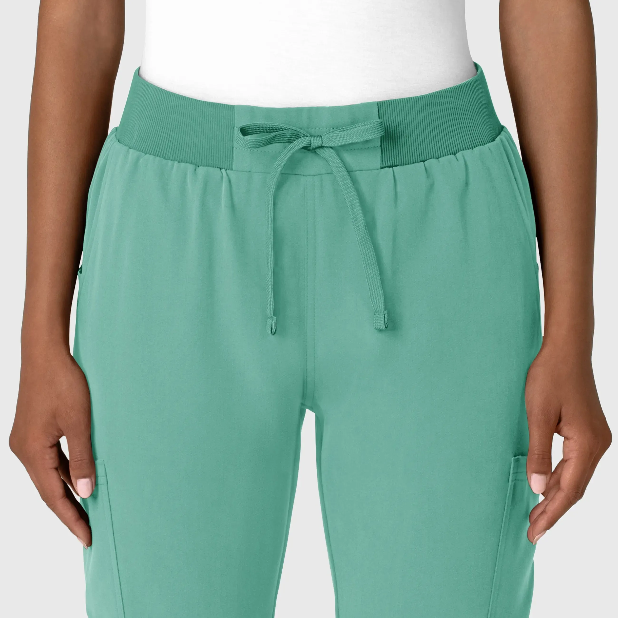 Wink Women's Jogger Utility Scrub Pant - Turquoise