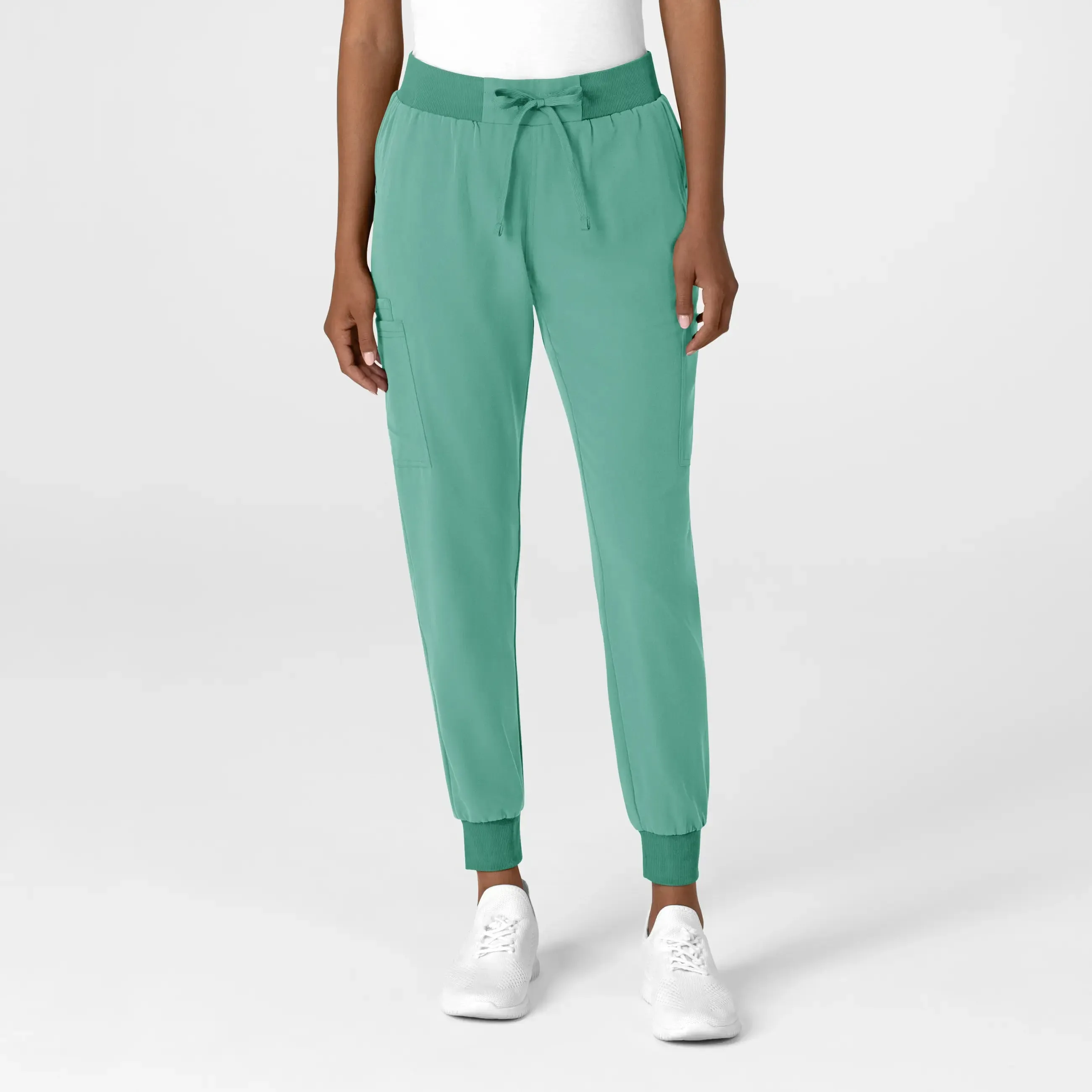 Wink Women's Jogger Utility Scrub Pant - Turquoise