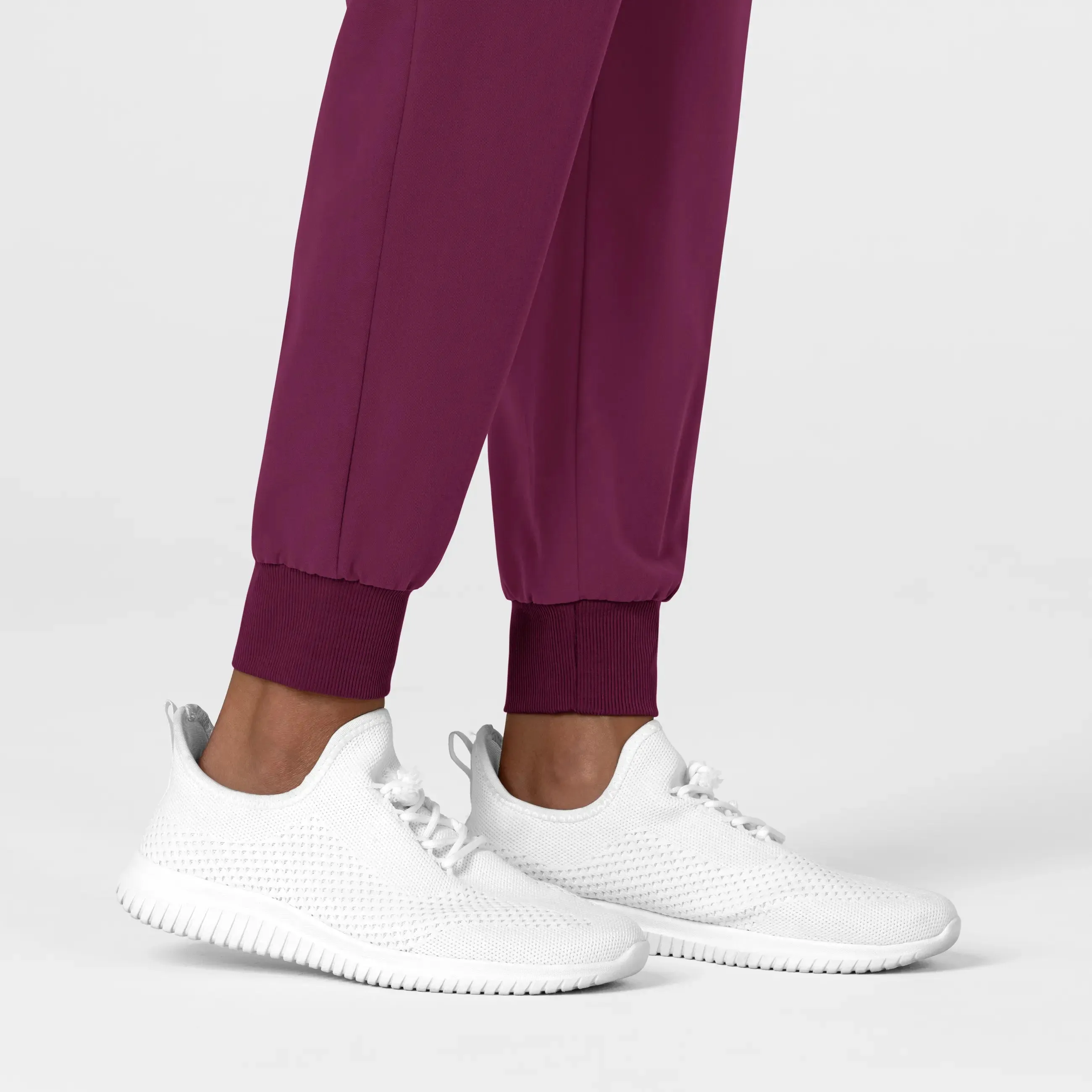 Wink Women's Jogger Utility Scrub Pant - Wine
