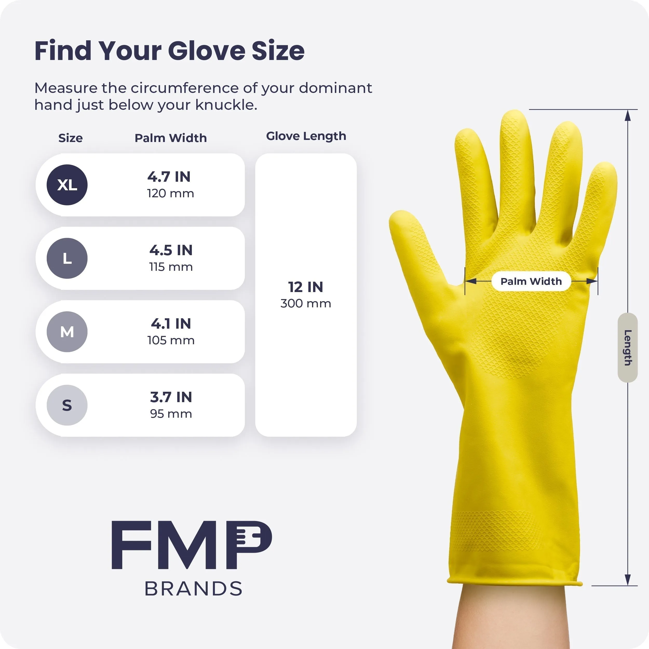 Yellow Dish Dashing Gloves 120pair (XL)