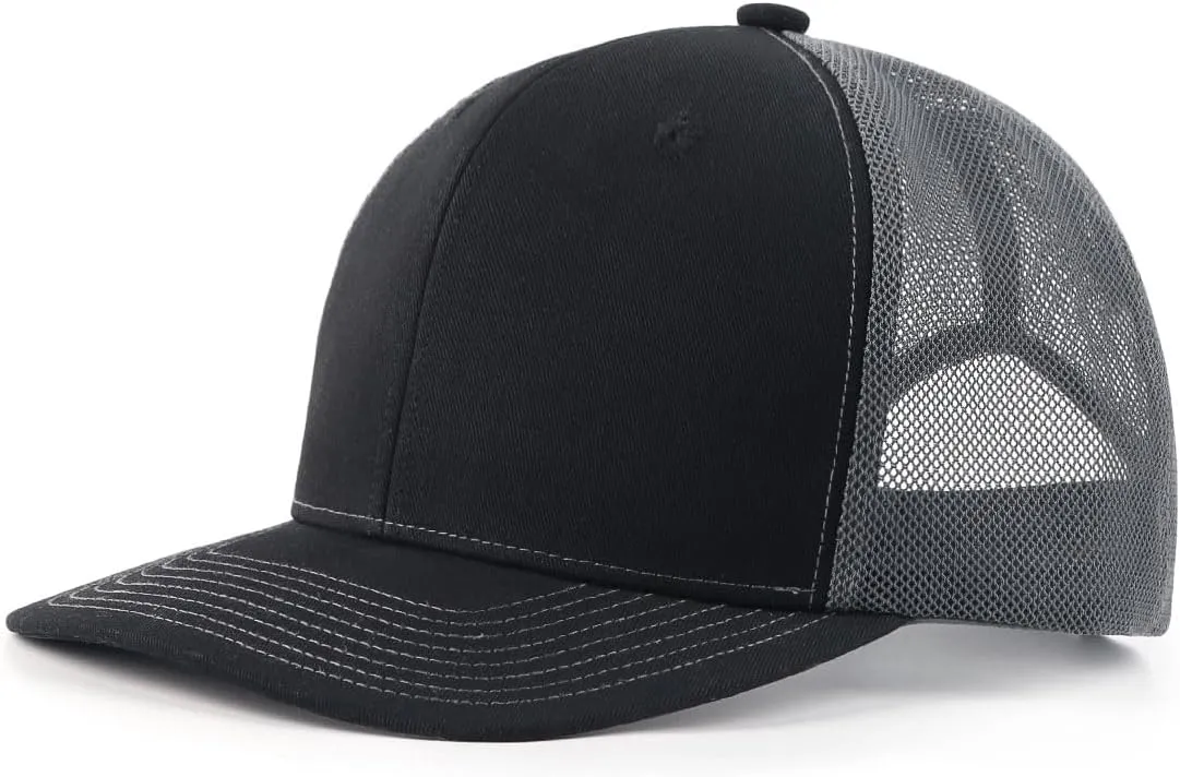 Zylioo Oversize XXL/XL Trucker Hats, Large Snapback Mesh Cap,Cool Summer Cap for Big Heads,Gaint 2 Tone Travel Cap