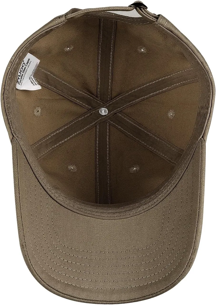 Zylioo Small Baseball Cap,Petite Size Ball Cap,Relaxed Little Sports Cap,Adjustable Fitted Golf Cap for Men Women