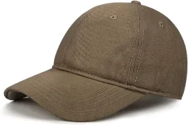 Zylioo Small Baseball Cap,Petite Size Ball Cap,Relaxed Little Sports Cap,Adjustable Fitted Golf Cap for Men Women